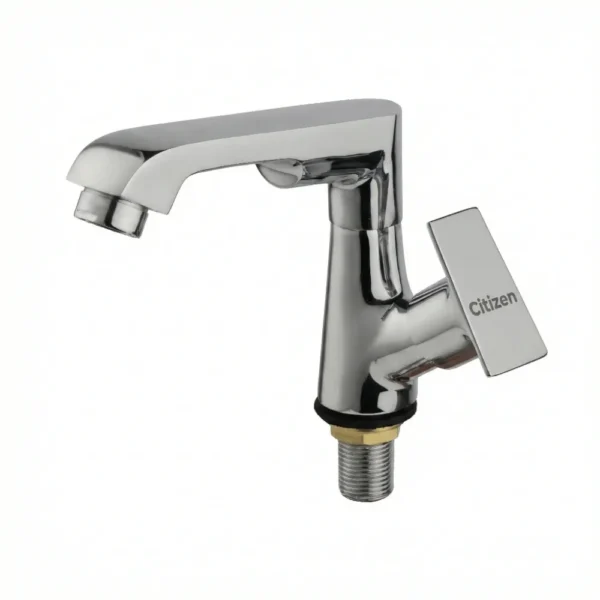 Citizen Art deck-mounted washbasin tap with swivel spout